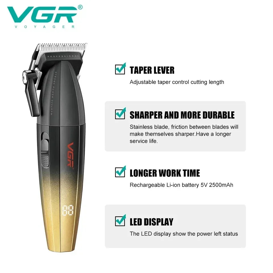 VGR-Original Professional Electric Hair Clipper V-972/V-003