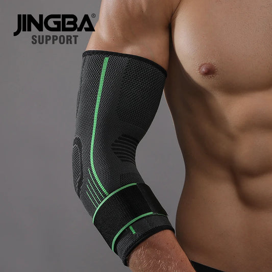 JINGBA -1 Piece Elastic Golfer's Elbow Brace