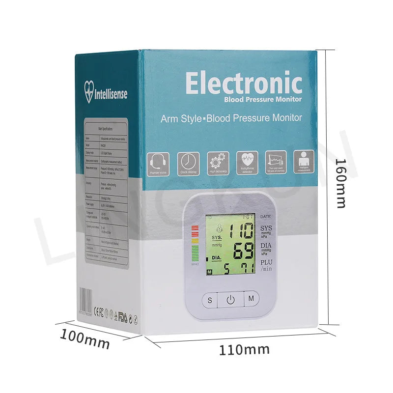 Voice Controlled Blood Pressure Monitor in English