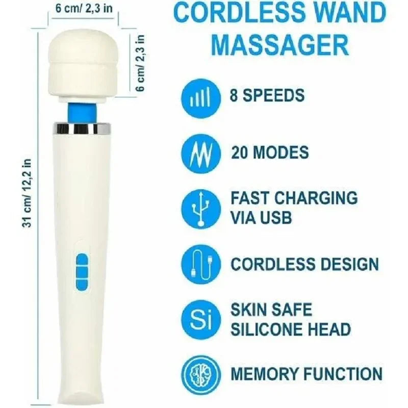 Handheld Magic Wand Massager