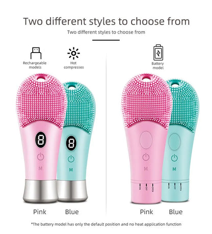 Electric Ultrasonic Sonic Skin Scrubber