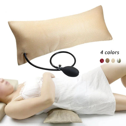 Inflatable Lumbar Support Pillow