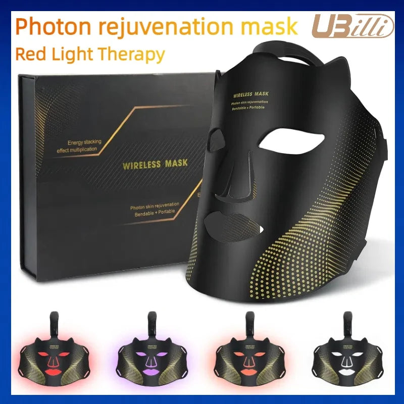 LED Light Therapy Mask for Face