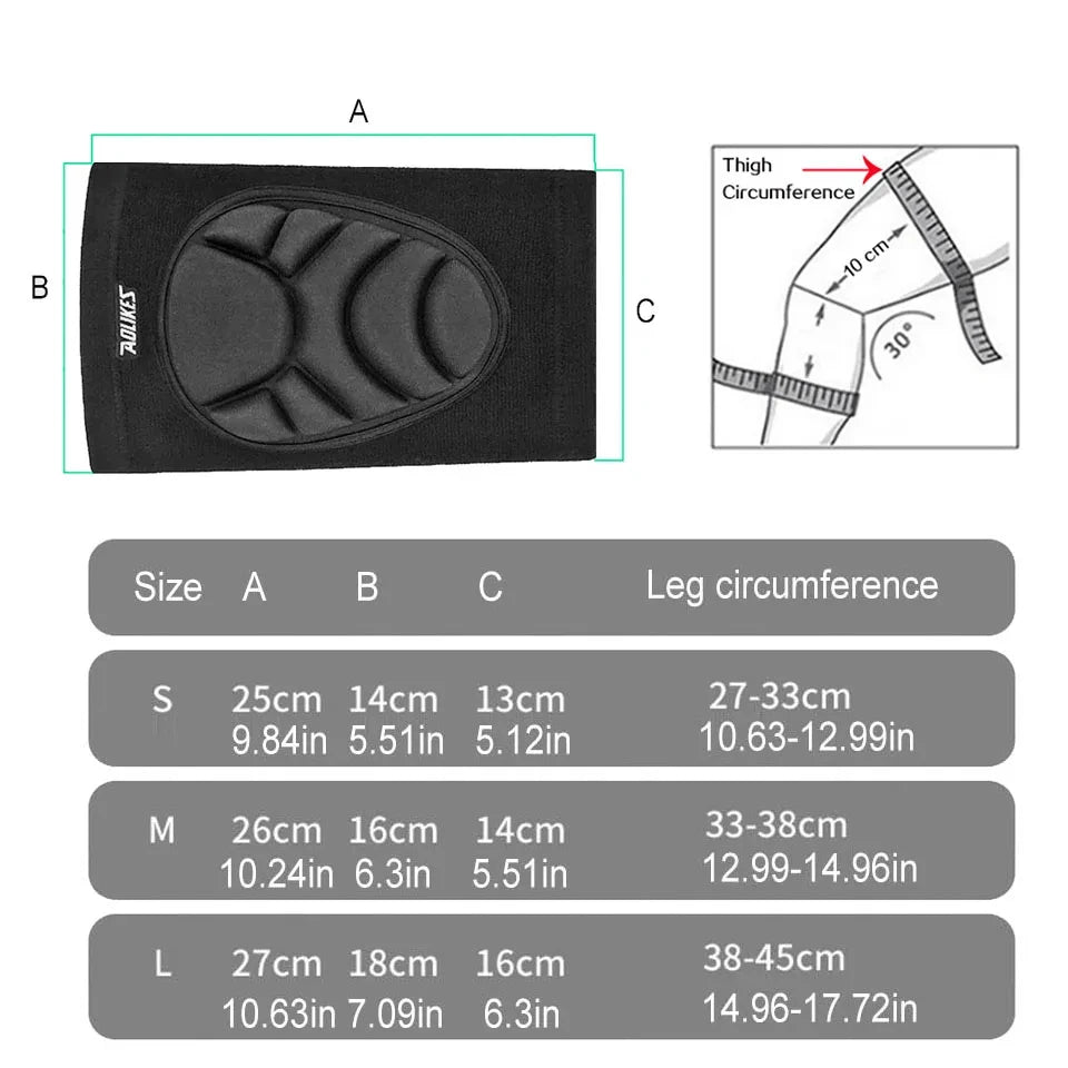 AOLIKES-Optical Sponge Knee Pads and Elbow Pads