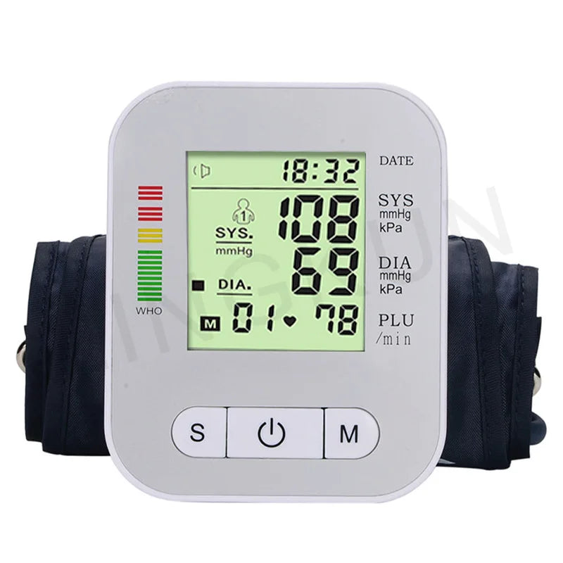 Voice Controlled Blood Pressure Monitor in English