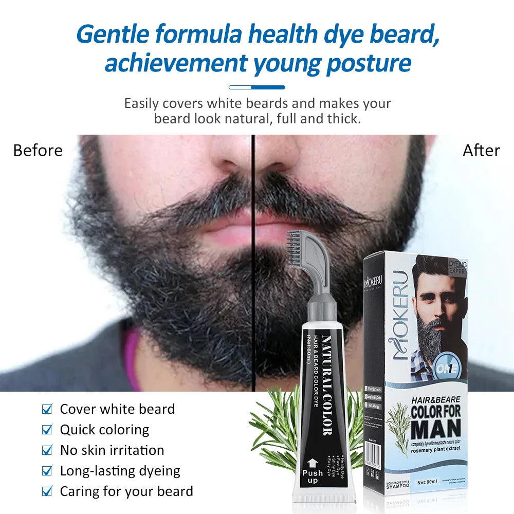 Natural beard cream