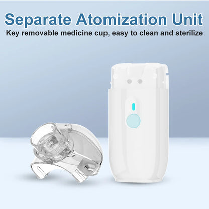 Aique-Mini Portable Mesh Nebulizer for Kids and Adults