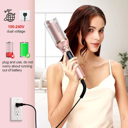 Automatic ceramic curling iron