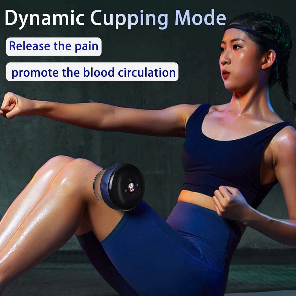 Electric cupping massage