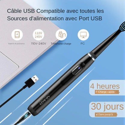 SEAGO – brosse à dents électrique sonique Rechargeable SG551