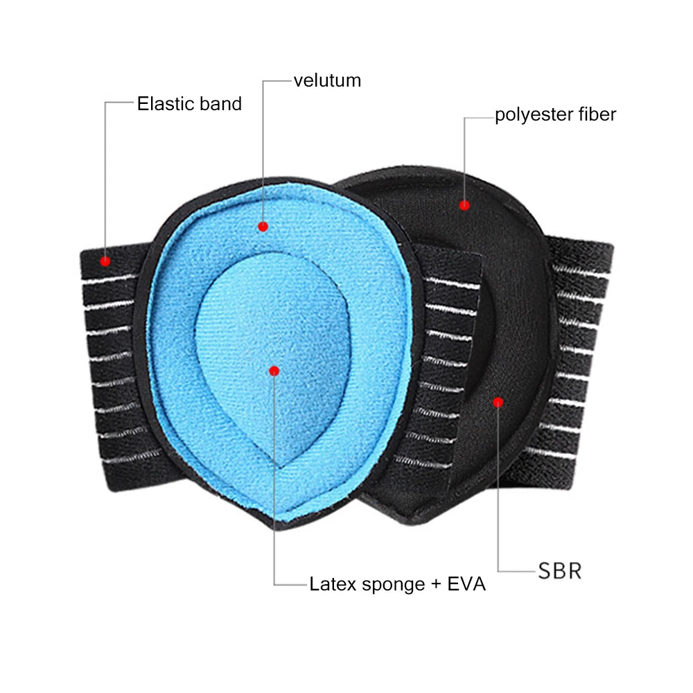 1 paire de supports de voûte plantaire respirants