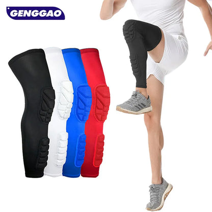 GENGGAO-Manchon de Compression pour Genoux et Mollet, 1 Pièce