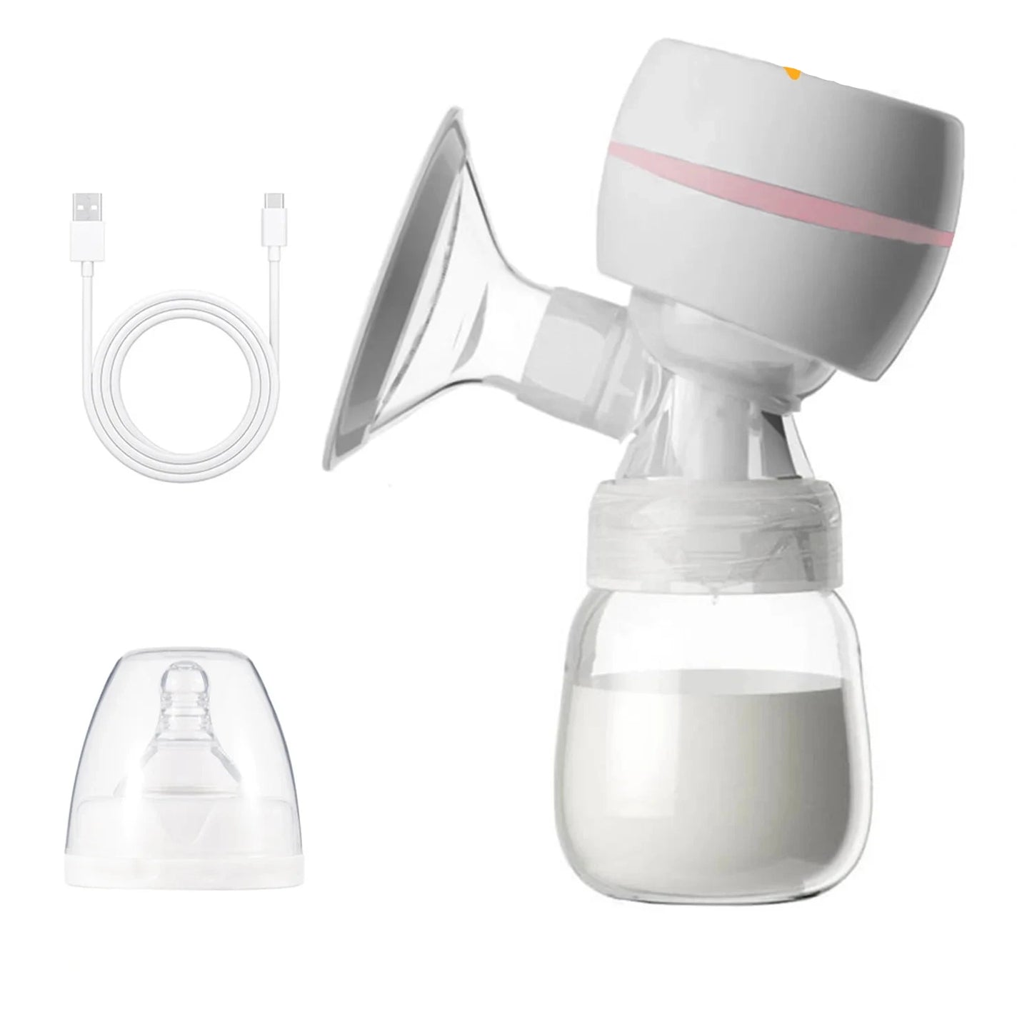 Portable Electric Breast Pump with LED Display