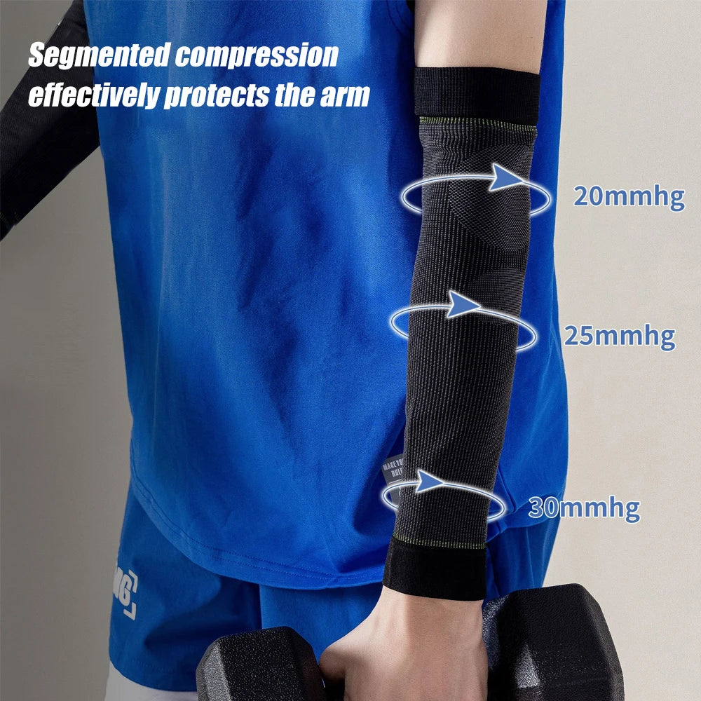 GENGGAO-Compression Arm Sleeves, 1 Pair