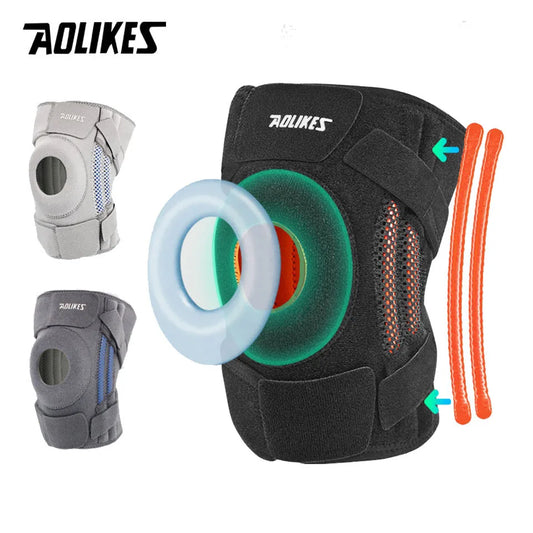 AOLIKES-Knee Brace with Lateral Stabilizers