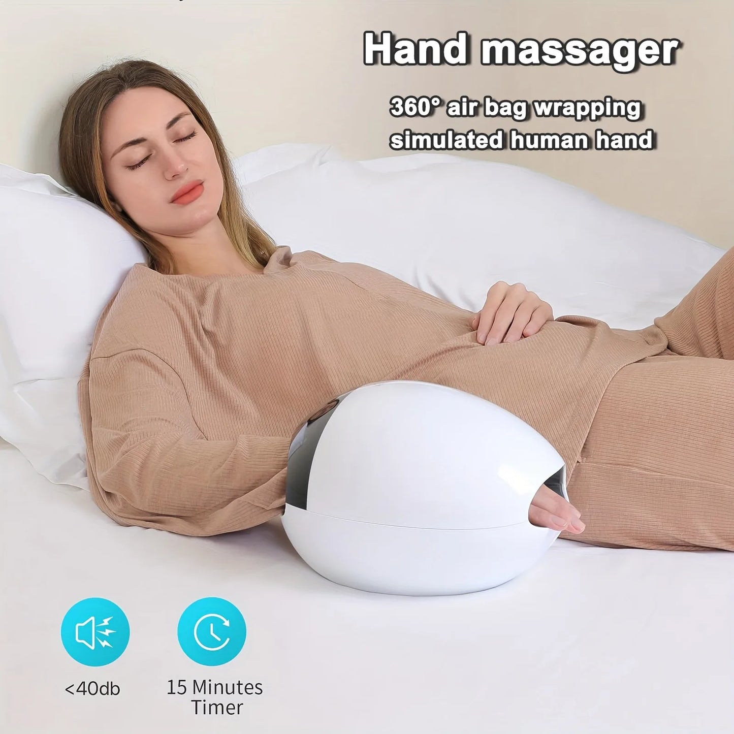 Portable hand massager