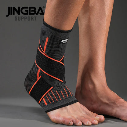 JINGBA-1 Piece Ankle Brace Compression Sleeve