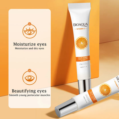 Vitamin C Eye Cream, Anti-Dark Circles-10pcs