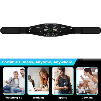 Abdominal massage belt