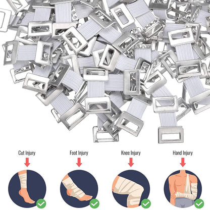 Runde Verbandklammern aus Aluminium