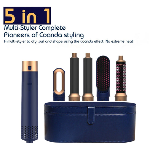 5 in 1 Curling Iron with Hair Brush