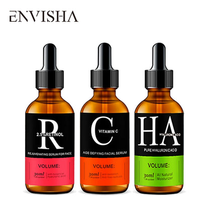 ENVISHA -Serum mit Retinol, Hyaluronsäure, Vitamin C