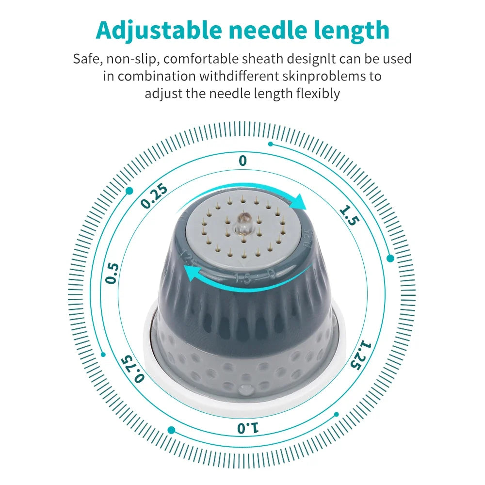 Stylo tampon en titane avec microneedle