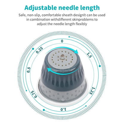 Stylo tampon en titane avec microneedle