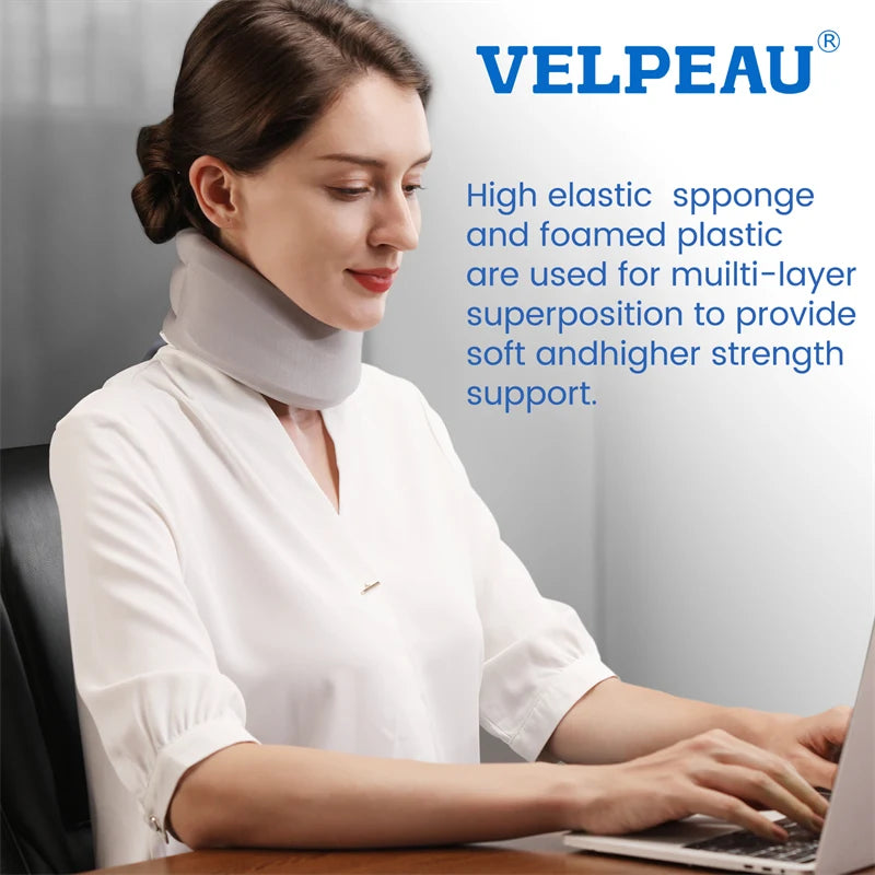 VELPEAU-Adjustable cervical support for cervical vertebrae