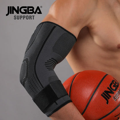 JINGBA -1 Pc Compression Protective Elbow Pad