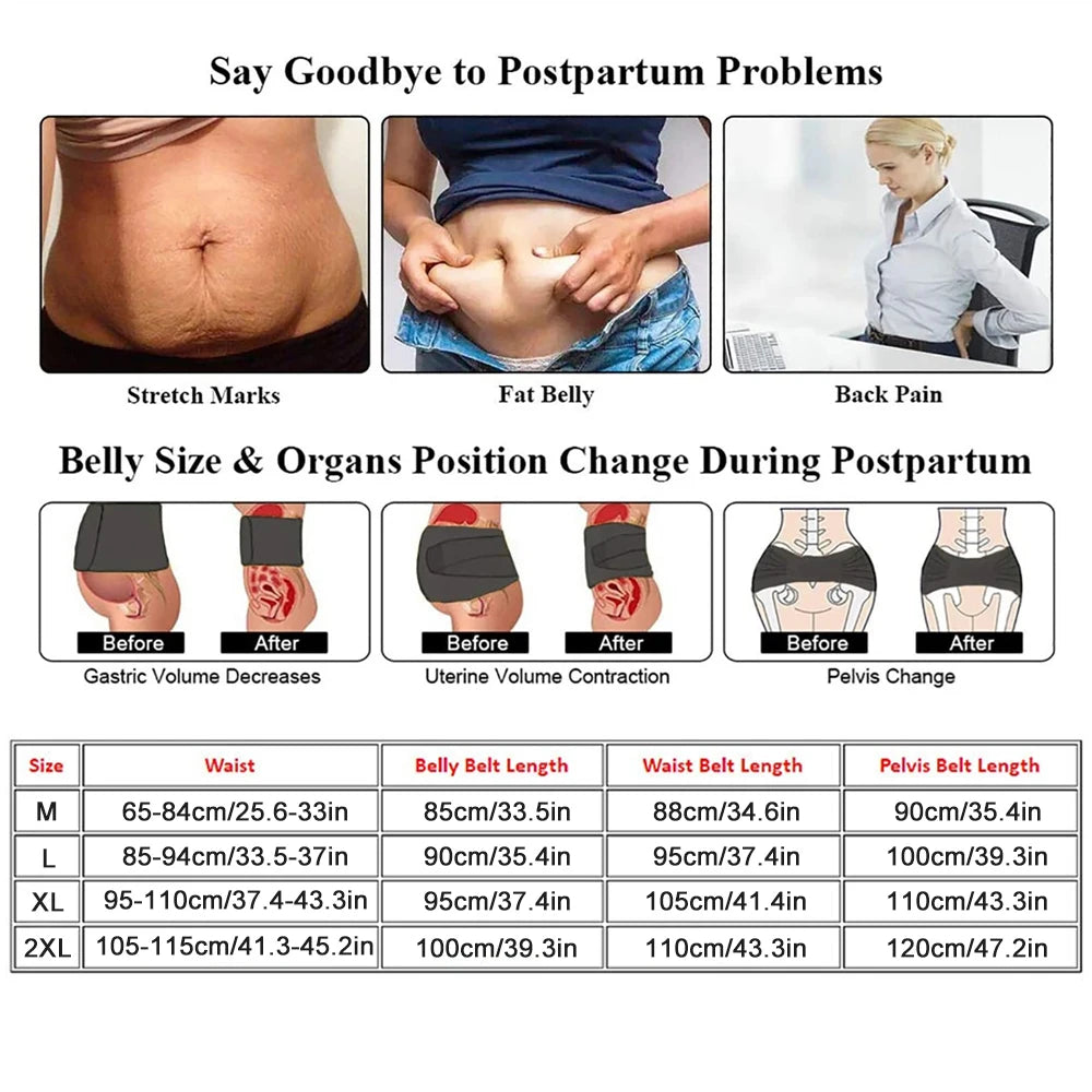 3 in 1 Professional Postpartum Recovery Belt 