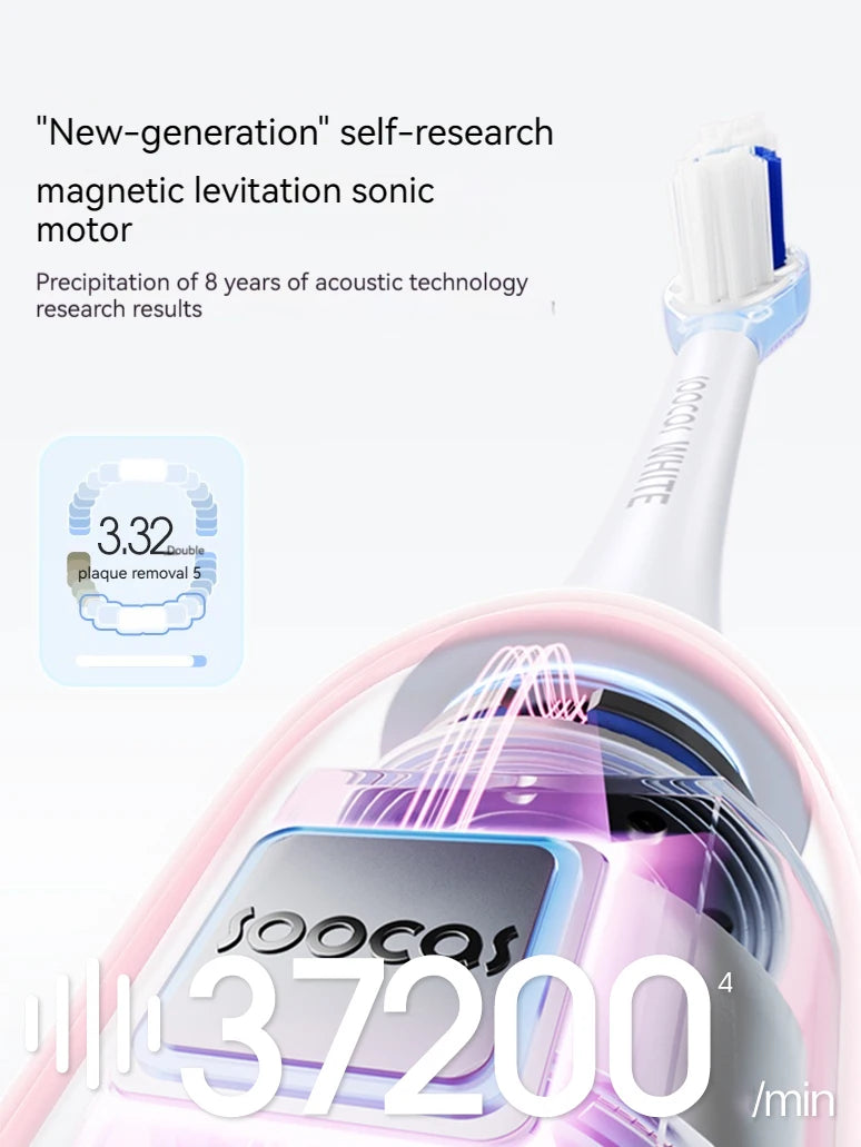 SOOCAS Sonic Electric Toothbrush X3U, Upgraded X3S