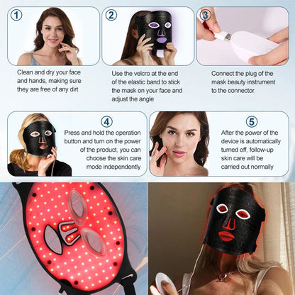 Red LED Face Mask for Light Therapy