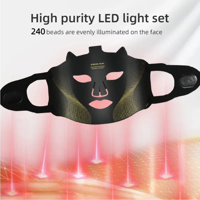 LED Light Therapy Mask for Face