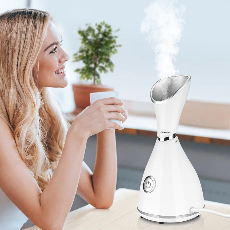 Portable facial steamer