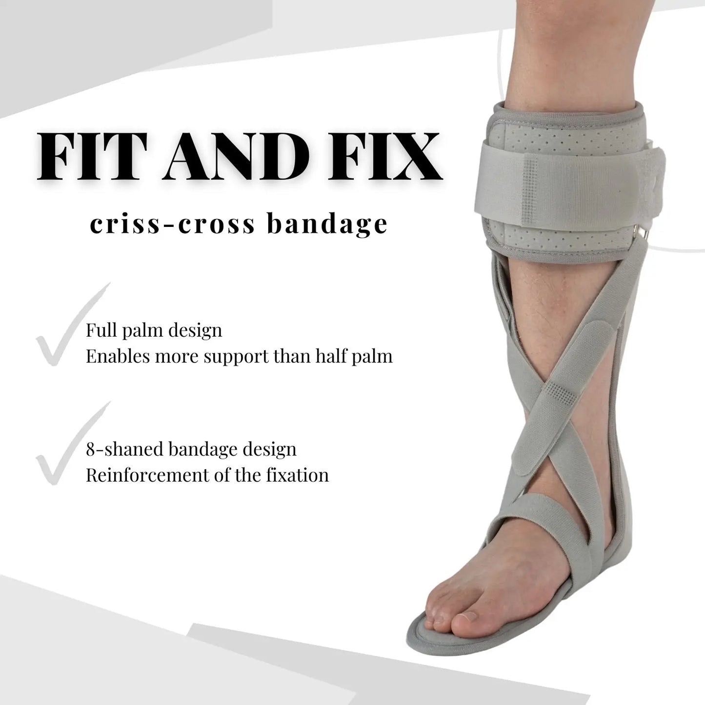 AFO-medical foot splint, flushing foot orthosis