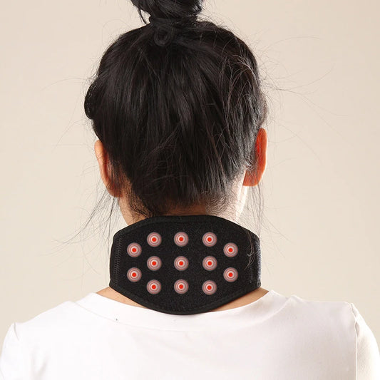 Magnetic Self-Heating Neck Brace