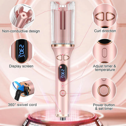 Automatic ceramic curling iron