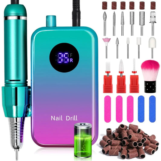 Perceuse à ongles électrique portable professionnelle