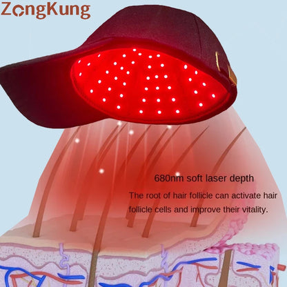 ZONGKUNG-Capuchon de thérapie au laser infrarouge