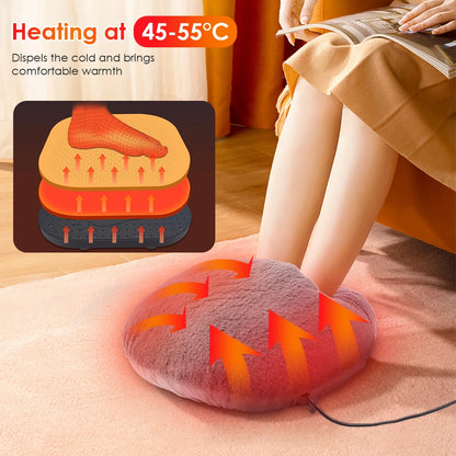 Coussin chauffant électrique USB pour les pieds