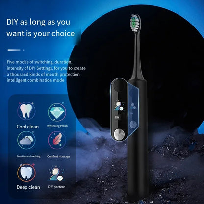 SOOENJOY NB-1 Sonic Electric Toothbrush with LCD Display