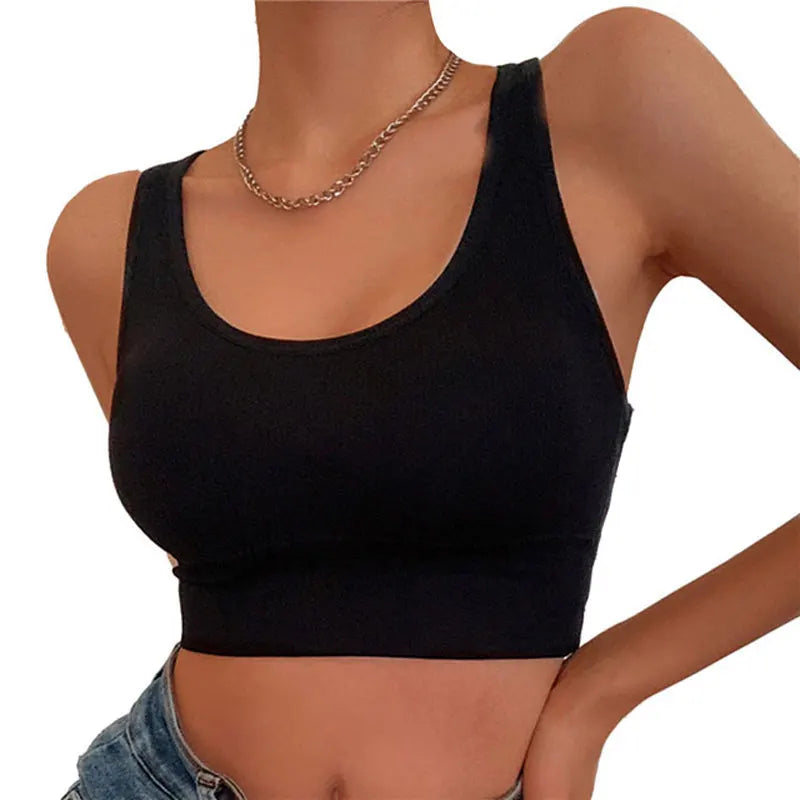 Women's Cross Back Strappy Bra 