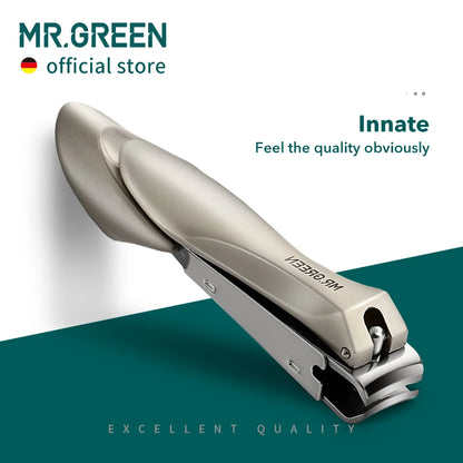 MR.GREEN-Anti-Splash Stainless Steel Nail Clippers