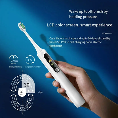 SOOENJOY NB-1 Sonic Electric Toothbrush with LCD Display