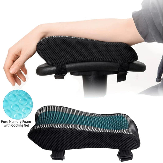 Ergonomic armrest pads