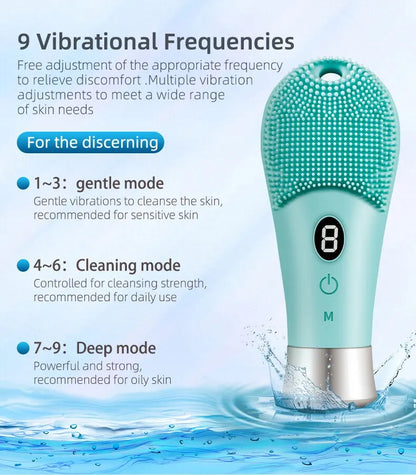 Electric Ultrasonic Sonic Skin Scrubber