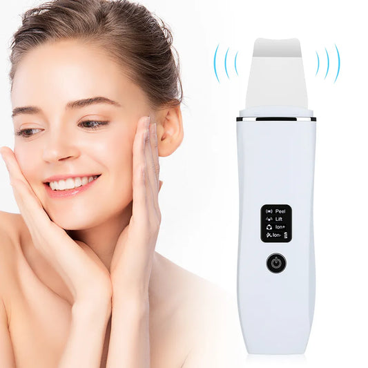 Ultrasonic Skin Scrubber, Blackhead Remover