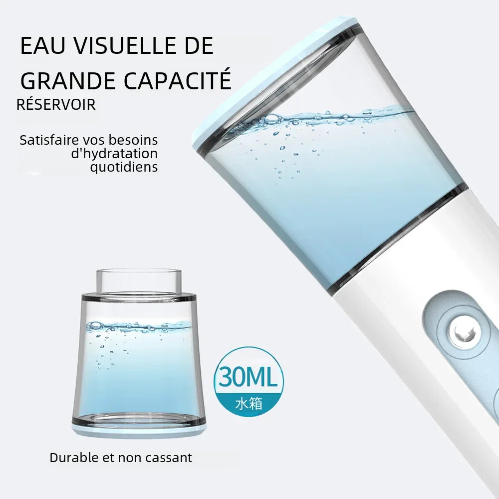 Vaporisateur facial portable avec affichage LED