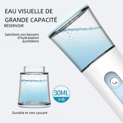 Vaporisateur facial portable avec affichage LED